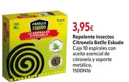 Cadena88 Repelente insectos Citronela Batlle Eskudo oferta
