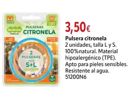 Cadena88 Pulsera citronela oferta