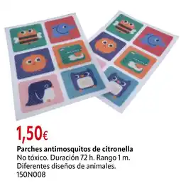 Cadena88 Parches antimosquitos de citronella oferta
