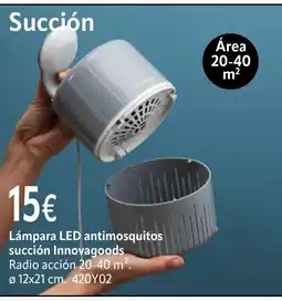 Cadena88 Lámpara LED antimosquitos succión Innovagoods oferta