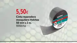 Cadena88 Cinta reparadora mosquitera Habitex 50 mm x 2 m oferta