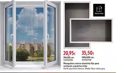 Cadena88 Mosquitera marco aluminio fijo para ventanas y puertas Lista oferta