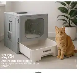 Cadena88 Arenero gatos plegable Jocca oferta