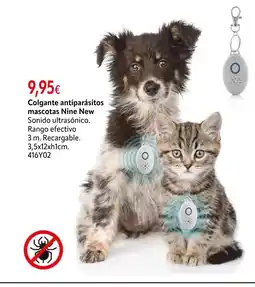 Cadena88 Colgante antiparásitos mascotas Nine New oferta