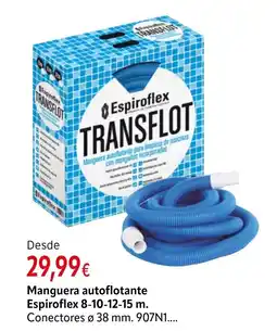 Cadena88 Manguera autoflotante Espiroflex 8-10-12-15 m oferta