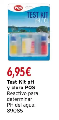 Cadena88 Test Kit pH y cloro PQS oferta