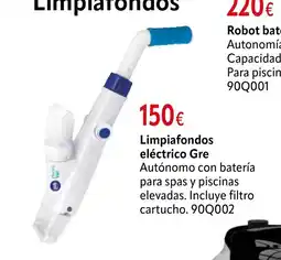 Cadena88 Limpiafondos eléctrico Gre oferta