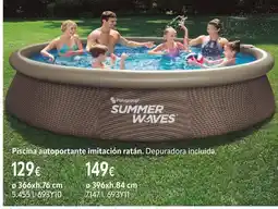 Cadena88 Piscina autoportante imitación ratán oferta