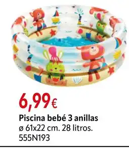 Cadena88 Piscina bebé 3 anillas oferta