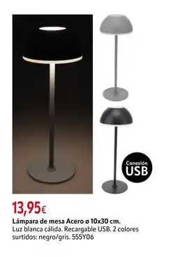 Cadena88 Lámpara de mesa Acero oferta