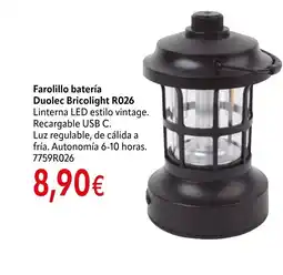 Cadena88 Farolillo batería Duolec Bricolight R026 oferta