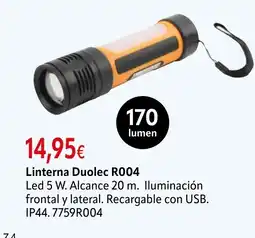 Cadena88 Linterna Duolec R004 oferta
