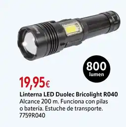 Cadena88 Linterna LED Duolec Bricolight R040 oferta