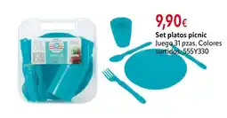 Cadena88 Set platos picnic oferta