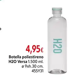 Cadena88 Botella poliestireno H2O Versa oferta