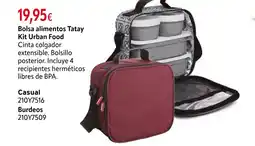 Cadena88 Bolsa alimentos Tatay Kit Urban Food oferta