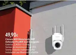 Cadena88 Cámara Wifi Motorizada 4MP Defender Pro.Wifi dual Energeek oferta