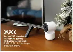 Cadena88 Cámara Wifi motorizada interior 4MP Sentinel PRO. Wifi dual Energeeks oferta
