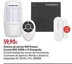 Cadena88 Sistema de alarma Wifi Protect Central Wifi-H300 x 1 P Energeeks oferta