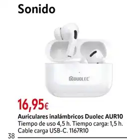 Cadena88 SONIDO Auriculares inalámbricos Duolec AUR10 oferta