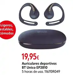 Cadena88 Auriculares deportivos BT Unico EP2810 oferta