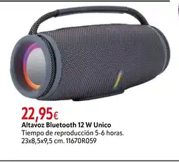Cadena88 Altavoz Bluetooth 12 W Unico oferta