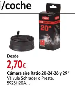 Cadena88 Cámara aire Ratio 20-24-26 y 29" oferta