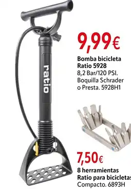 Cadena88 Bomba bicicleta Ratio 5928 oferta