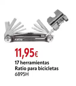 Cadena88 17 herramientas Ratio para bicicletas oferta