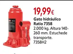 Cadena88 Gato hidráulico Ratio 7358 oferta