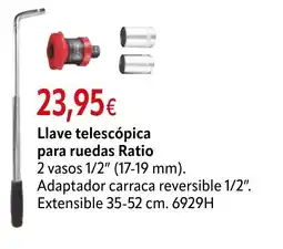 Cadena88 Llave telescópica para ruedas Ratio oferta