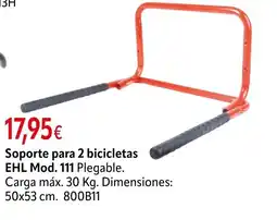 Cadena88 EHL Soporte para 2 bicicletas oferta