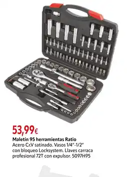 Cadena88 Maletín 95 herramientas Ratio oferta