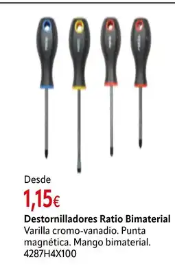 Cadena88 Destornilladores Ratio Bimaterial oferta