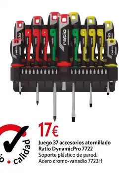 Cadena88 Juego 37 accesorios atornillado Ratio DynamicPro 7722 oferta