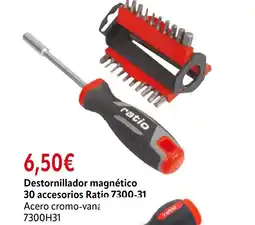 Cadena88 Destornillador magnético 30 accesorios Ratio 7300-31 oferta