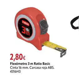 Cadena88 Flexómetro 3 m Ratio Basic oferta