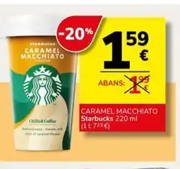 Supermercados Charter STARBUCKS Caramel macchiato oferta