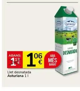 Supermercados Charter ASTURIANA Llet desnatada oferta