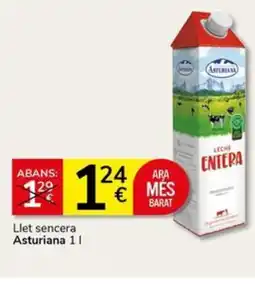 Supermercados Charter ASTURIANA Llet sencera oferta