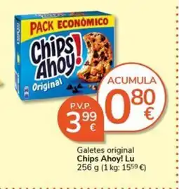 Supermercados Charter CHIPS AHOY Galetes original oferta