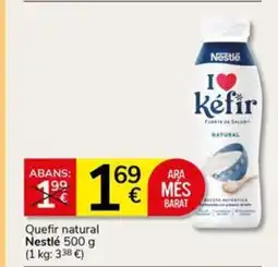 Supermercados Charter NESTLÉ Quefir natural oferta