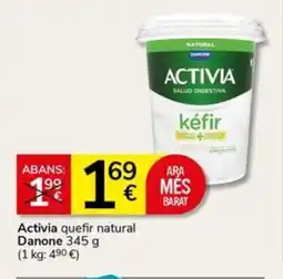 Supermercados Charter DANONE Activia quefir natural oferta