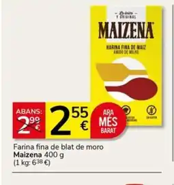 Supermercados Charter MAIZENA Farina fina de blat de moro oferta