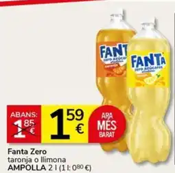 Supermercados Charter FANTA Zero taronja o llimona oferta