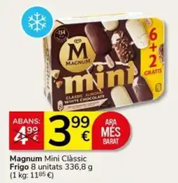 Supermercados Charter MAGNUM Mini Clàssic Frigo 8 unitats oferta