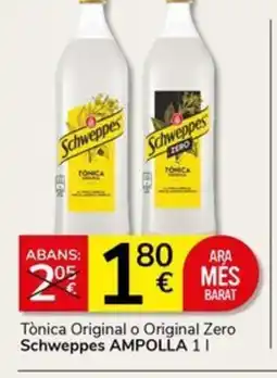 Supermercados Charter SCHWEPPES Tònica Original o Original Zero| oferta