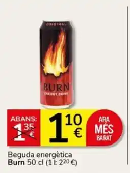 Supermercados Charter BURN Beguda energètica oferta