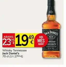 Supermercados Charter JACK DANIELS Whisky Tennessee oferta