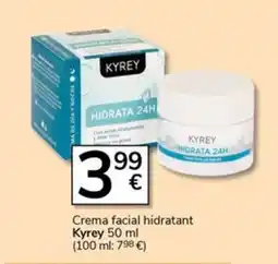 Supermercados Charter KYREY Crema facial hidratant oferta